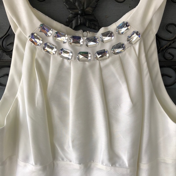 NWT London Times Sleeveless Cocktail Dress 14 - Picture 2 of 3